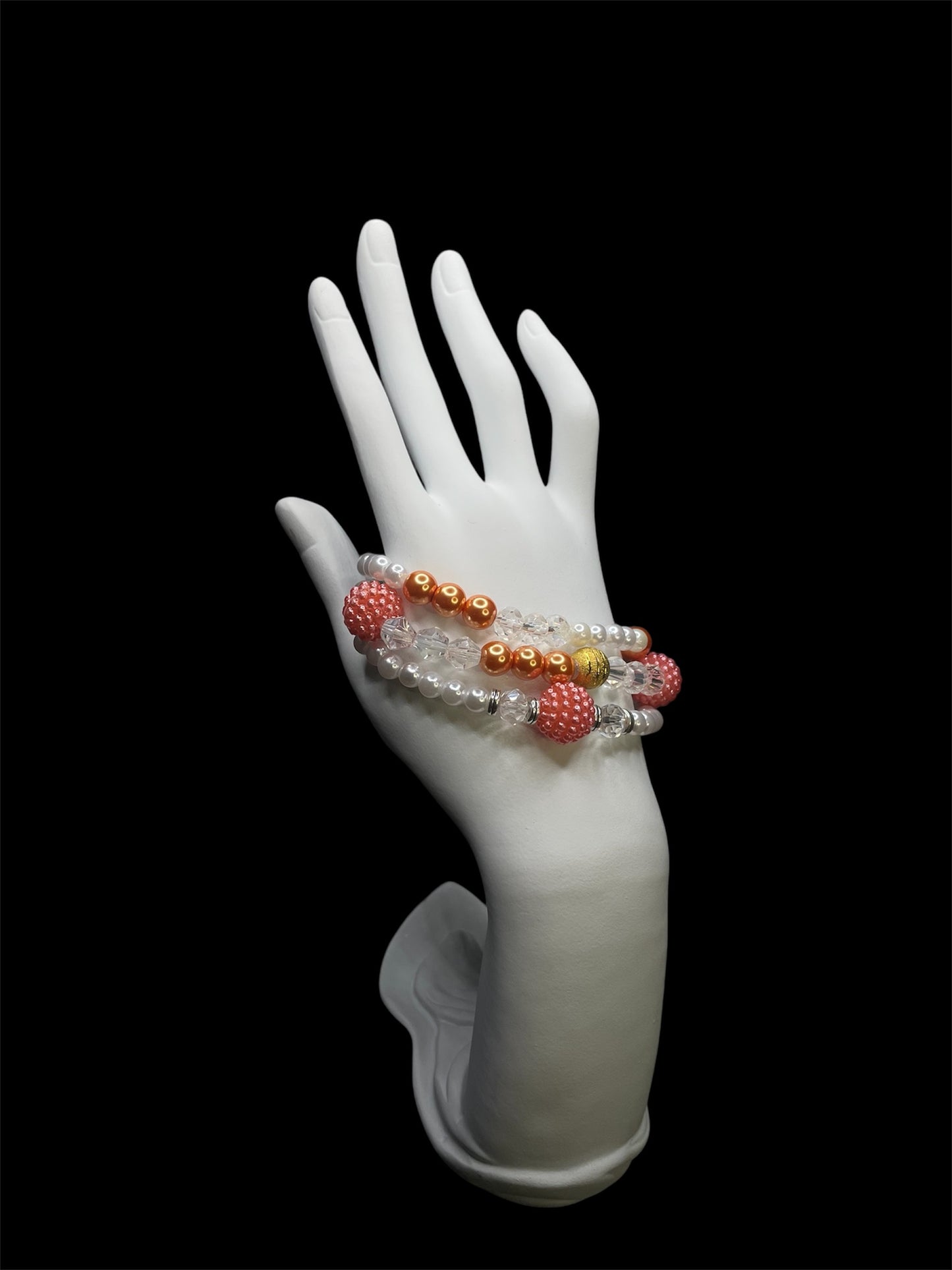 Tangerine Pearl Bracelet